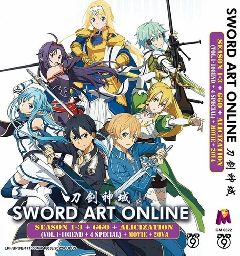 Anime sword art - anime, online