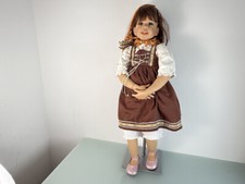 Bambola artistica bambola Monika Levenig bambola in vinile 97 cm. Buone condi...