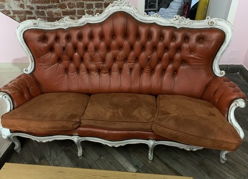 Divano vintage posti - vintage, 3