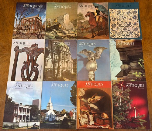 The magazine antiques - antiques,