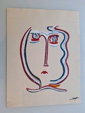 Pittura Olio Astratto. Quadro