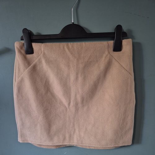 Gonna corta beige - nuova, con