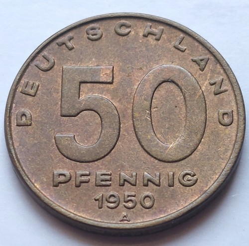 Ddr pfennig 1950 1 - 50,