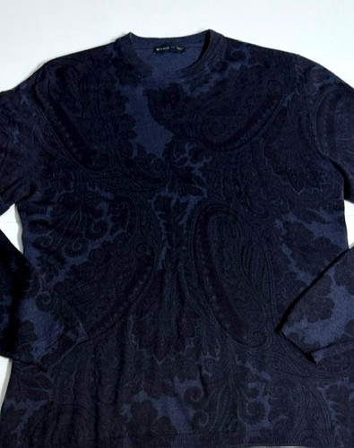 Maglione etro uomo - uomo, navy