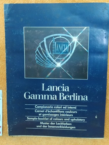 Lancia gamma berlina - lancia,