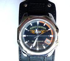 OROLOGIO vintage BULOVA 76B146 Moto HARLEY DAVIDSON Ottimo  funziona BIKER