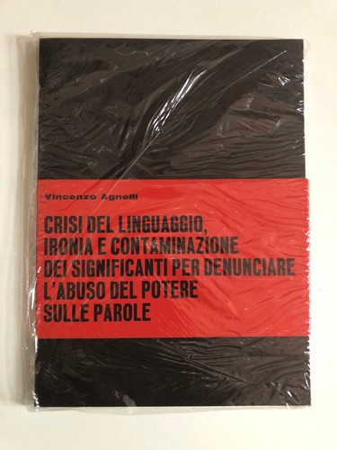 Vincenzo agnetti crisi - vincenzo, del
