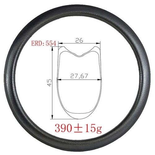 Cerchio asimmetrico bici pista