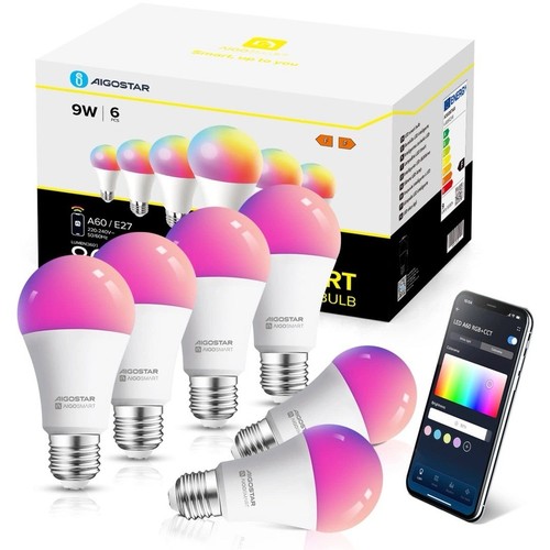 Aigostar lampadina smart e27 - smart,