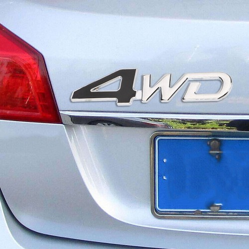 Distintivo metallo 4wd x1 - distintivo,