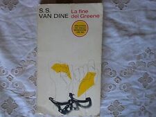 LA FINE DEI GREENE [Paperback] s.s. van dine