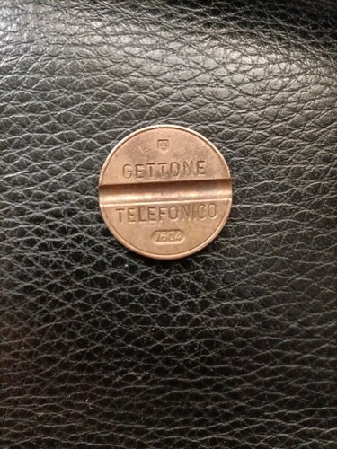 Gettone telefonico 7604 raro - gettone,