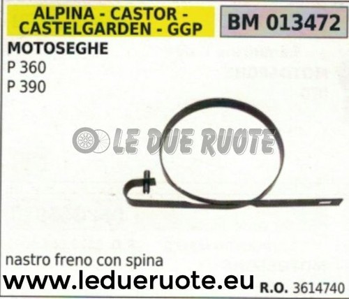 3614740 nastro molla freno - nastro,