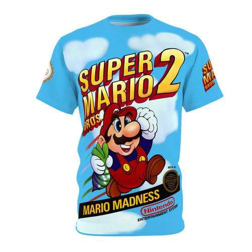 Maglietta super mario bros - maglietta,