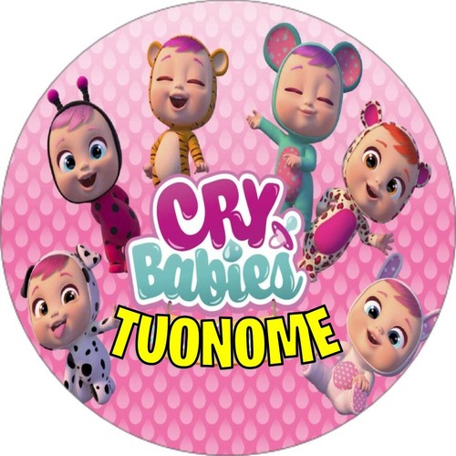 Cialda cry babies rettangolare - cialda,