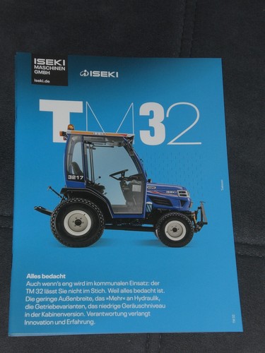 Brochure trattori iseki 32 - trattori,