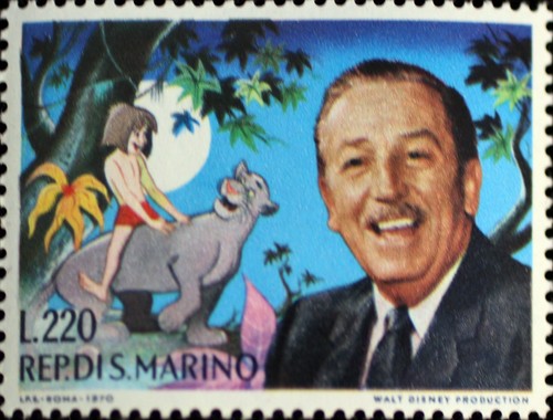 Walt disney francobollo - walt,
