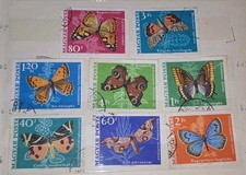 FRANCOBOLLI TIMBRATI UNGHERIA