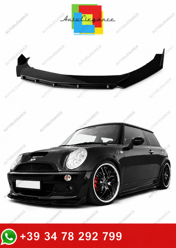Splitter anteriore nero - anteriore,