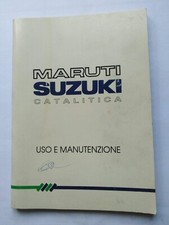 SUZUKI MARUTI  LIBRETTO USO E MANUTENZIONE        (500)