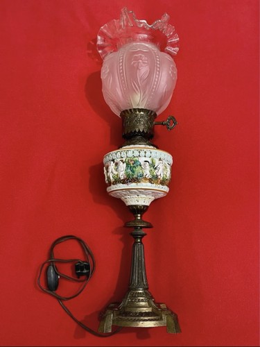 Lampada vintage bronzo e - vintage,