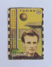 Figurina Calcio CARTOCCINO 1948-49 Valentino MAZZOLA n.68 Torino