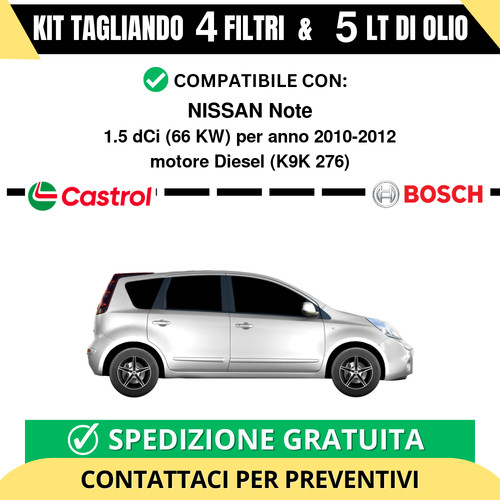 Tagliando filtri bosch 5 - tagliando, 4