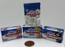 NUOVO! Miniverse VERE MARCHE HOSTESS *Lotto di 4* CUPCAKES TWINKIES CIAMBELLE SNOBALLS