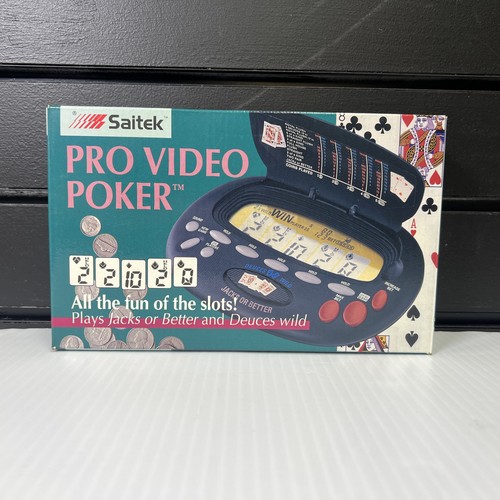 Saitek pro video poker - saitek,