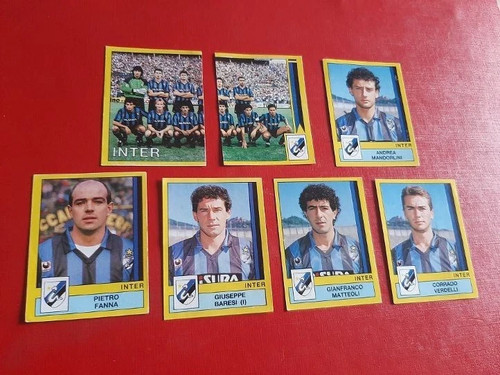 Inter lotto figurine - di, 7
