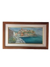 Dipinto di Paesaggio Costiero