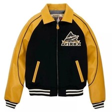 Giacca Avriex USA Varsity nera