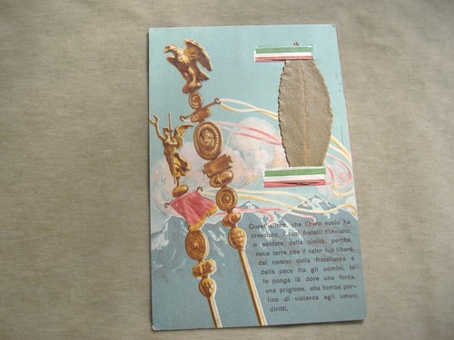 Cartolina militare 1915 con - militare,