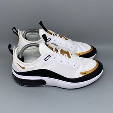 Scarpe da corsa Nike Air Max Dia bianche nere oro AQ4312-107 donna taglia 10,5 nuove!