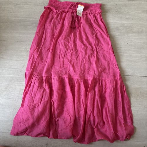 Gonna svasata donna lunga rosa - gonna,