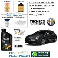KIT TAGLIANDO FILTRI 5 5LT