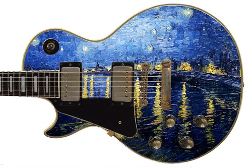 Guitar skin axe wrap reskin - guitar,
