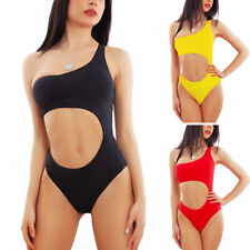 Costume intero donna monospalla mare piscina monokini monopezzo TOOCOOL L21807