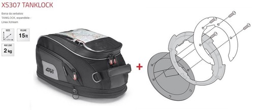 Givi borsa serbatoio tanklock - givi,
