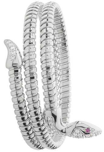 Bracciale serpente argento - serpente, in