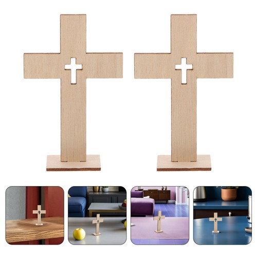 Croce legno appoggio - croce,