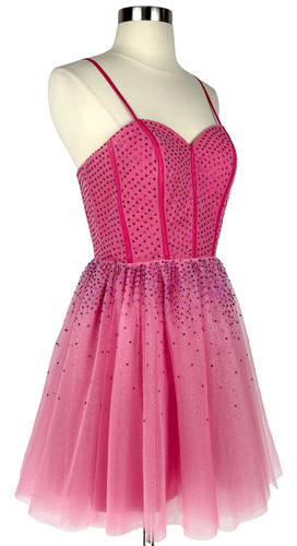 Kissprom rosa tulle - kissprom, corsetto