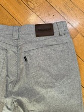 JECKERSON PANTALONI CHINO 2 PZ grigo chiaro + grigio scuro LANA TAGLIA 34
