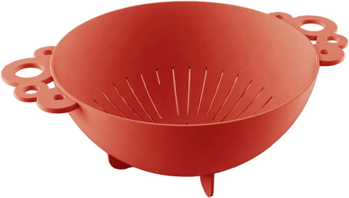 Scolapasta giostyle rosso made - scolapasta,