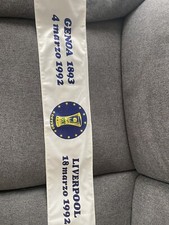 sciarpa Commemorativa Genoa Liverpool 1992