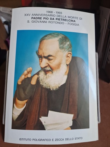 Foglietto erinnofilo padre pio - erinnofilo,
