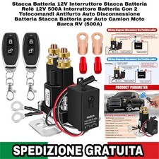 Stacca Batteria 12V