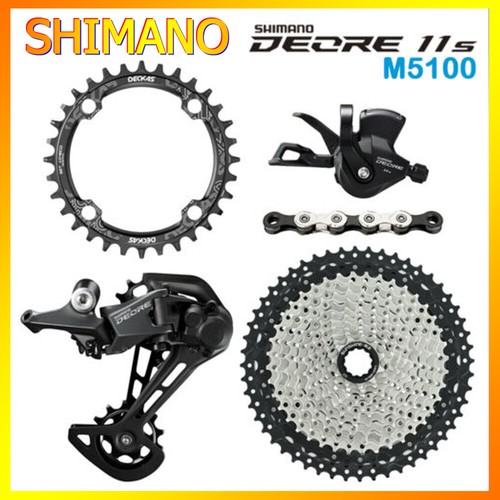 Kit gruppo mtb shimano deore - kit,
