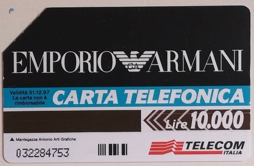 Carta telefonica emporio - carta,