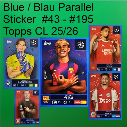 Topps champions league 26 - champions, 25/26